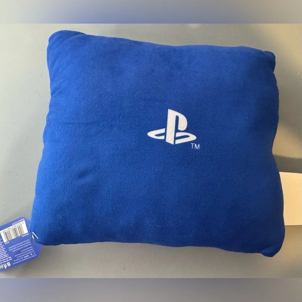 Sony PlayStation controller logo shaped Pillow cushion